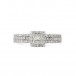 Ring mit Diamant Brillanten in 18 Kt. 750 Weiß gold 55