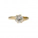 Ring mit Brillantsolitär 1,44 ct. in 14 Kt. 585 Gelbgold Gr. 55