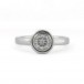 Ring  in 18 Kt. 750 er Gold mit Brillant Diamant Solitär 55 Ringe Expertise top!