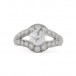 Ring mit Brillanten 1,76 ct. in 18 Kt. 750 Gold DPL Expertise IHK Gutachten 
