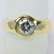 Ring mit Brillanten Diamaten in 18 Kt. 750 er Gold DPL Expertise 63 top