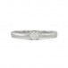 CHRIST Ring mit Brillantsolitär 0,15 ct. in 14 Kt. 585 Weißgold Gr. 51