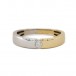 Ring mit Diamant Brillant Solitär 0,10 ct in 585 14 kt Gold Gr. 60