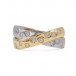 Ring mit 14 Brillanten 0,30 ct. in 18 Kt. 750 Gold Gr. 58