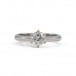 Ring mit Brillantsolitär 0,77 ct. in 18 Kt. 750 Gold IGI Zertifikat Gr. 54
