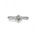 Ring mit Brillantsolitär 1,03 ct in 18 Kt 750 Gold DPL + IHK Zertifikat 54 edel
