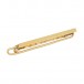Krawattenclip Krawattennadel Tie clip mit Brillant in 14 Kt. 585 Gelbgold