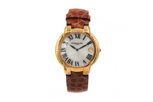 Armbanduhr Raymond Weil Jasmine Ref. 5235 Quarz vergoldet