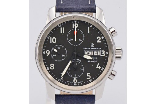 Armbanduhr Revue Thommen Airspeed XL Automatic 16051.6 Box & Papiere top