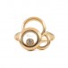 Ring CHOPARD Happy Diamonds mit Brillant 750 Rosegold Box & Zertifikat Gr. 54