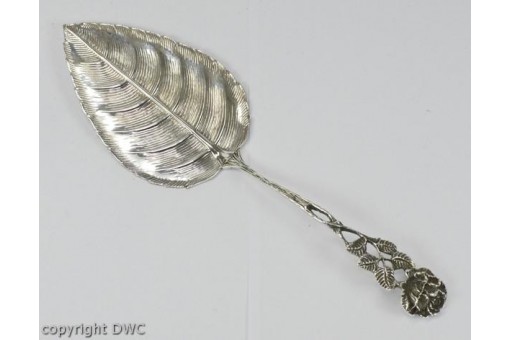 Tortenheber Silberheber Kuchenheber in aus 800 Silber Antiko Länge 19,5 cm