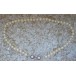 Perlencollier Collier mit Perle Perlen Pearl Kette Hals 585 Gold Damen Lä. 47 cm