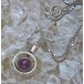 Amethystcollier Silbercollier Collier mit Amethyst Amethyste in 835er Silber 