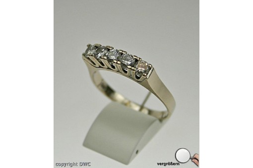 Brillantring Ring mit Brillanten Brillant Diamant Diamanten Diamantring 585 Gold