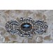 Granatbrosche Brosche mit Granat Granate in aus 835 Silber Tracht Trachten Damen