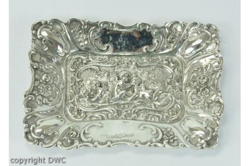 Anbietschale Silberschale Aschenbecher in aus 925 Sterlingsilber silver 11954